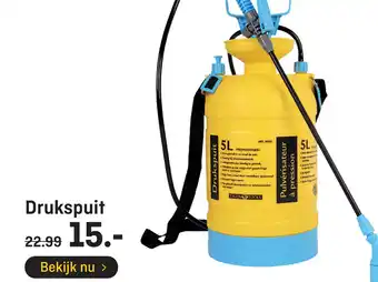 Hubo Drukspuit aanbieding