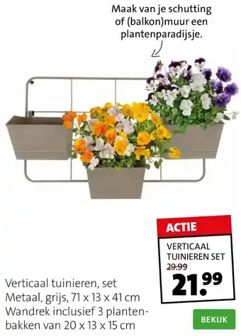 Intratuin Verticaal tuinieren set aanbieding