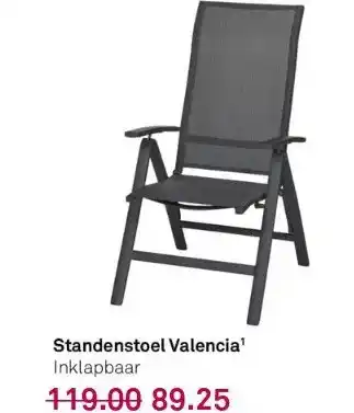 Karwei Standenstoel valencia¹ inklapbaar aanbieding