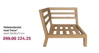 Karwei Palletonderstelchoek trevor aanbieding