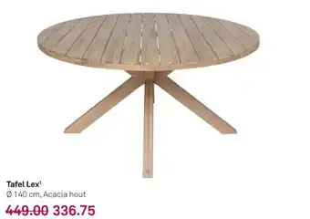 Karwei Tafel lex¹ aanbieding