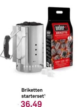 Karwei Briketten starterset¹ aanbieding