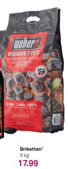 Karwei Briketten¹ 8 kg aanbieding