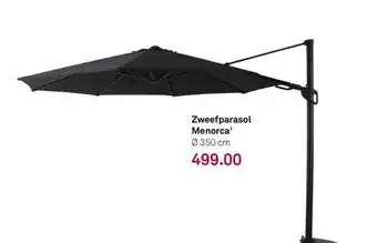 Karwei Zweefparasol menorca¹ 350 cm aanbieding