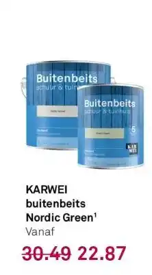 Karwei Karwei buitenbeits nordic green¹ aanbieding