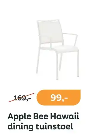 Kees Smit Apple bee hawaii dining tuinstoel aanbieding