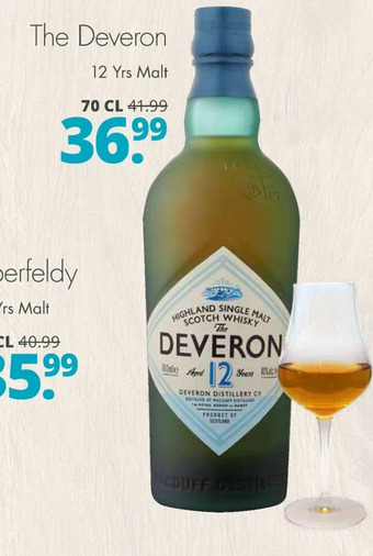 Mitra The deveron 12 yrs malt aanbieding