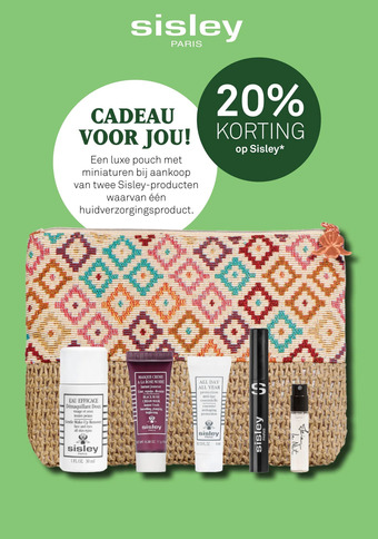 Mooi parfumerie Sisley aanbieding