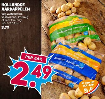 Boon`s Markt Hollandse aardappelen aanbieding