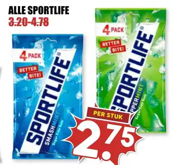 MCD Supermarkt Alle sportlife aanbieding