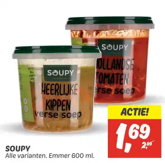 Dekamarkt Soupy aanbieding