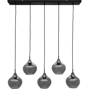 Trendhopper Hanglamp rolf 5-lichts smoke aanbieding