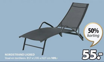 Jysk Nordstrand ligbed aanbieding