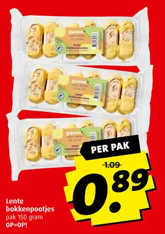 Boni Lente bokkenpootjes 150 gram aanbieding