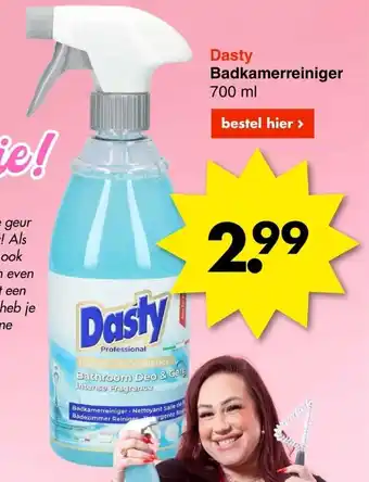 Wibra Dasty badkamerreiniger 700ML aanbieding