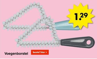 Wibra Voegenborstel aanbieding