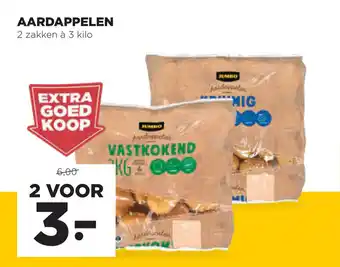 Jumbo Aardappelen 2*3 kg aanbieding