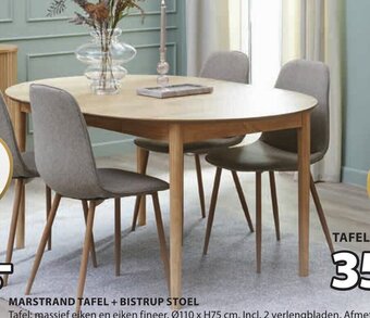 Jysk Marstrand Tafel aanbieding