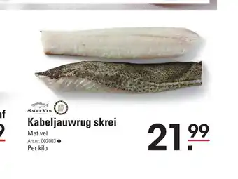 Sligro Kabeljauwrug skrei aanbieding