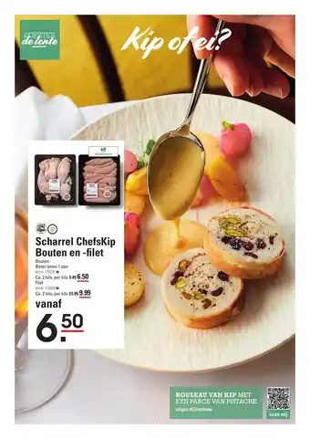 Sligro Scharrel ChefsKip Bouten en -filet aanbieding