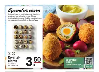 Sligro Kwartel-eieren aanbieding