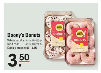 Sligro Doony's Donuts aanbieding