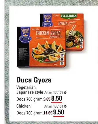 Sligro Duca Gyoza 700 gram aanbieding