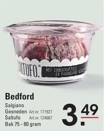 Sligro Bedford saltufo aanbieding