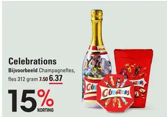 Sligro Celebrations champagnefles 312 gram aanbieding