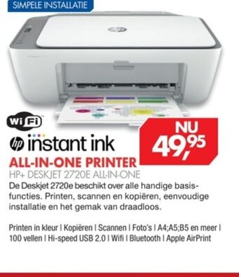 Vobis HP + deskjet 2720E all-in-one aanbieding