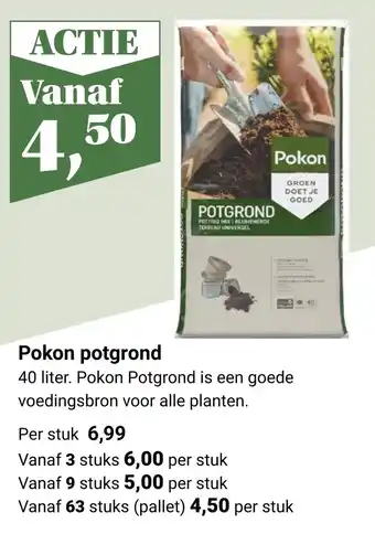 Tuincentrum Osdorp Pokon potgrond aanbieding