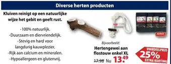Huisdier Voordeelshop Diverse herten producten aanbieding