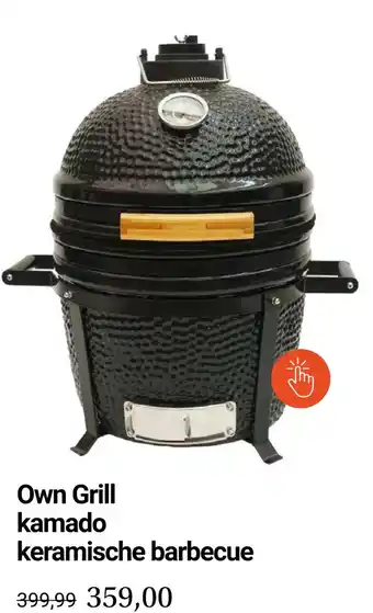 Tuincentrum Osdorp Own grill kamado keramische barbecue aanbieding