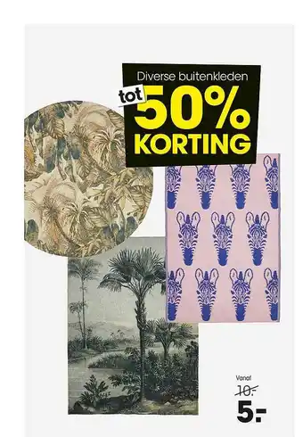 Kwantum Diverse Buitenkleden Tot 50% Korting aanbieding