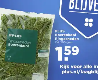 PLUS PLUS Boerenkool fijngesneden aanbieding