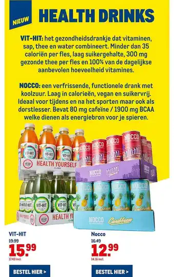 Makro Vit-Hit Of Nocco aanbieding