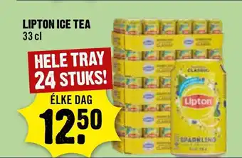 Dirck 3 Lipton Ice Tea 33 cl aanbieding