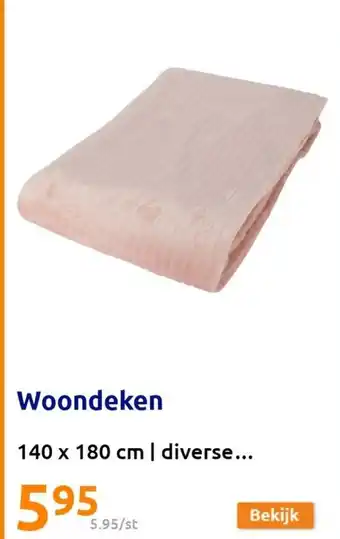 Action Woondeken 140 x 180cm aanbieding