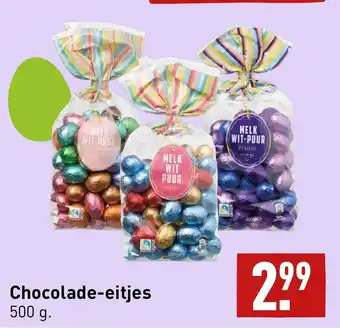 ALDI Chocolade-eitjes 500g aanbieding