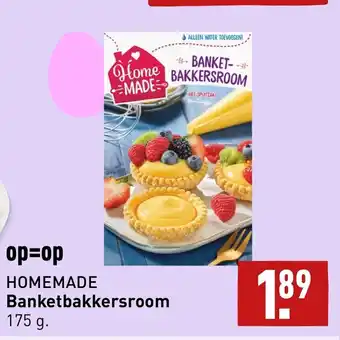 ALDI Homemade banketbakkersroom 175g aanbieding