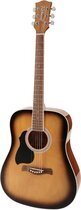 Bol.com Akoestische gitaar richwood artist series dreadnought rd-12l-sb linkshandig aanbieding