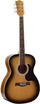 Bol.com Richwood artist series auditorium - gitaar - akoestisch - ra-12-sb - sunburst aanbieding