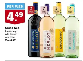 Hoogvliet Grand sud 1 liter aanbieding