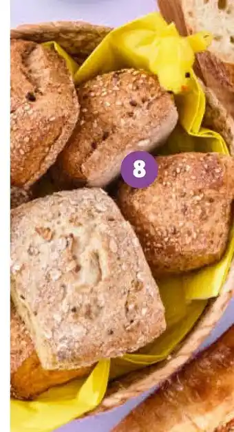 Albert Heijn Ah liefde & passie minibrunchbroodjes (om thuis af te bakken), 8 stuks aanbieding