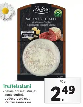 Lidl Truffelsalami 70g aanbieding