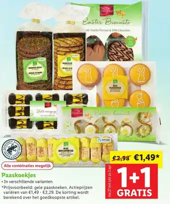 Lidl Paaskoekjes aanbieding