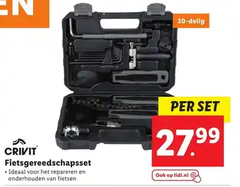 Lidl Crivit fietsgereedschapsset aanbieding