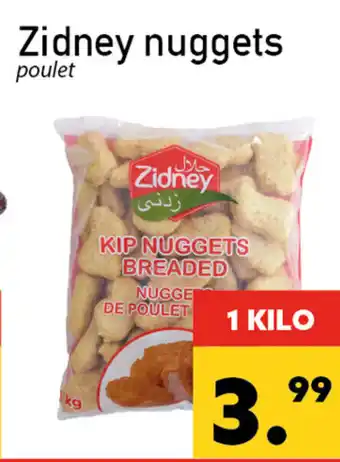 Tanger Markt Zidney nuggets aanbieding