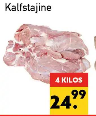 Tanger Markt Kalfstajine aanbieding