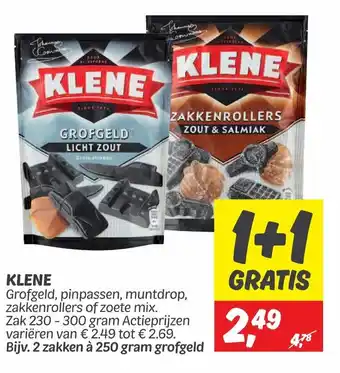 Dekamarkt Klene 230-300g aanbieding